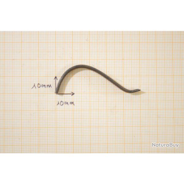 Ressort de revolver en S. Ressort de d�tente ou chien. (V)