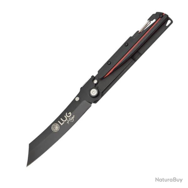 LUSP3THRB Couteau pliant LUG"SP3T" noir/rouge