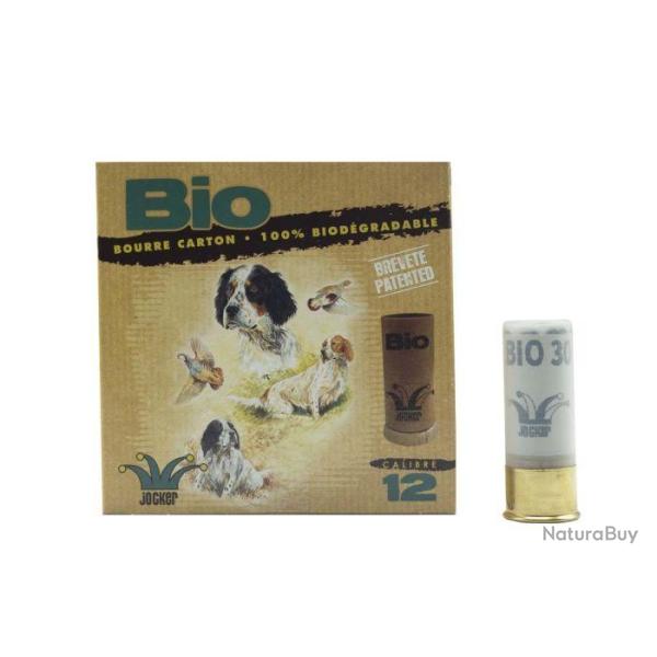 CARTON DE 250 CARTOUCHES JOCKER BIO 30G SOLOGNE BJ C 12 67 16 PB