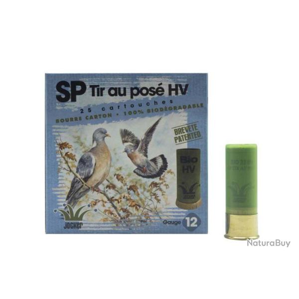 500 CARTOUCHESJOCKER BOURRE BIO SP TIR AU POSE 33 HV BJ C/12/70/16 PB 8,5