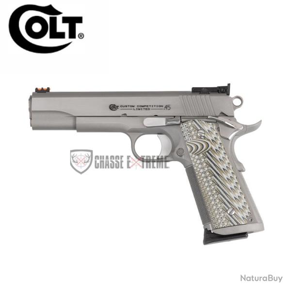 Pistolet COLT Custom Competition 5" Cal 9mm Inox
