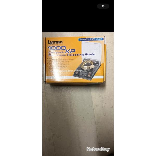 Balance Lyman 1000XP compact reloading scale NEUVE