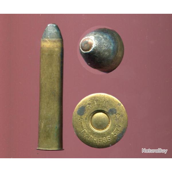 .577 x 2"3/4 Express - marquage : SFM * EXPRESS 577 * - RARE cartouche de d�mo publicitaire