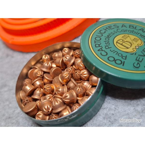 Cartouches GEVELOT  blanc 6mm - Collection