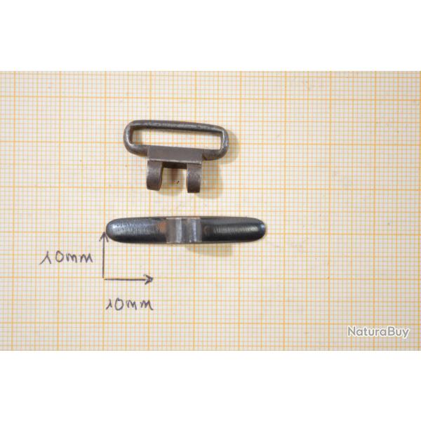 Grenadire  battant pour fusil de chasse,  souder. Pas de vis / axe (A)