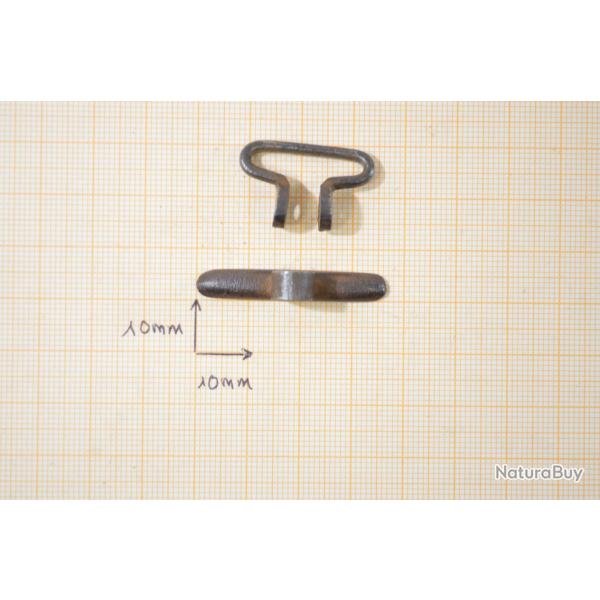 Grenadire  battant pour fusil de chasse,  souder. Pas de vis / axe (C)