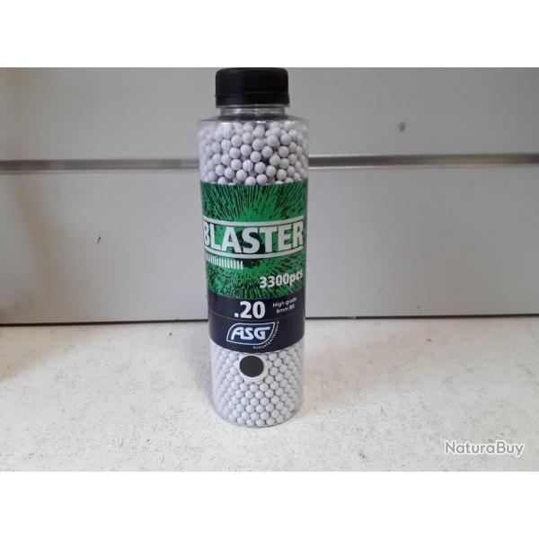 Bouteille 3300 billes ASG BLASTER 0.20g cal.6mm