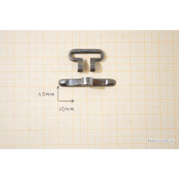 Grenadire  battant pour fusil de chasse,  souder. Pas de vis / axe (D)