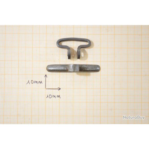 Grenadire  battant pour fusil de chasse,  souder. Pas de vis / axe (E)