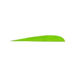 Plumes paraboliques 3&nbsp;pouces Gateway RW Chartreuse 100