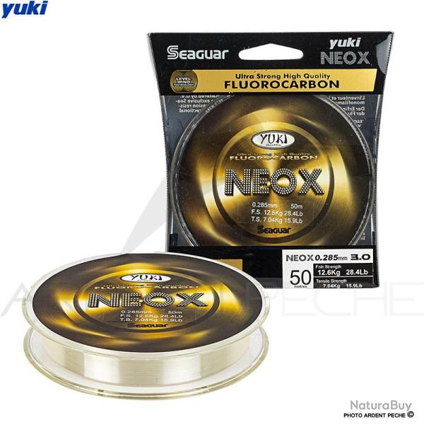 Fils fluorocarbone YUKI SEAGUAR Neox 50m � 0.165mm