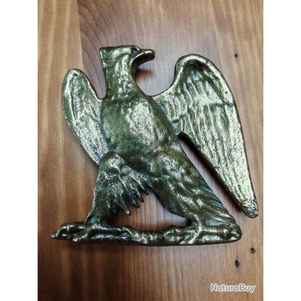 Lot de deux aigles de giberne de jeune garde 1er empire