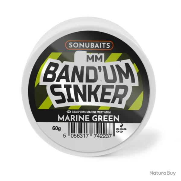 SONUBAITS BAND'UM SINKER MARINE GREEN SONUBAITS 10 mm