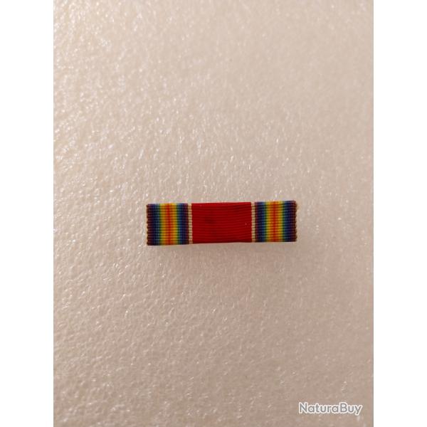 Ribon m�daille armee us WORLD WAR 2 VICTORY WW2 ORIGINAL