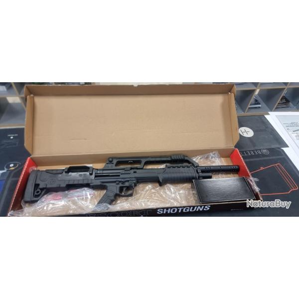 Fusil  pompe hatsan bulltac cal 12/76 canon 61cm noir