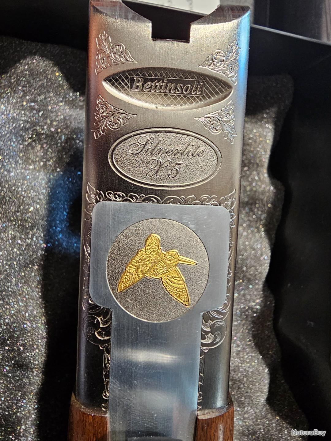 Fusil BETTINSOLI SILVERLITE X5 - Fusils Superposés calibre 20 (13646817)