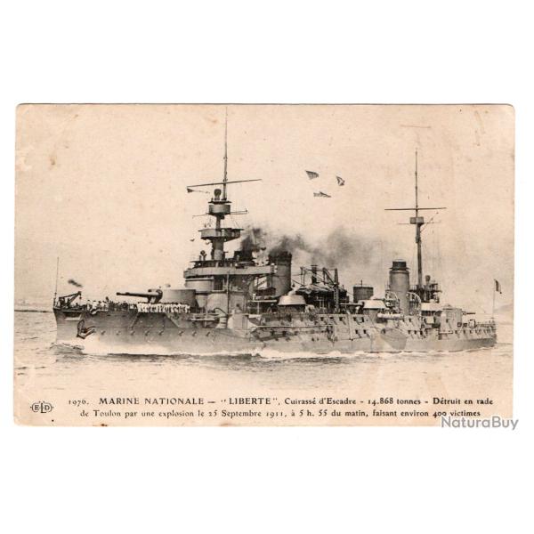 CPA - Marine Nationale -" Libert�" - Cuirass� d'Escadre N�3311