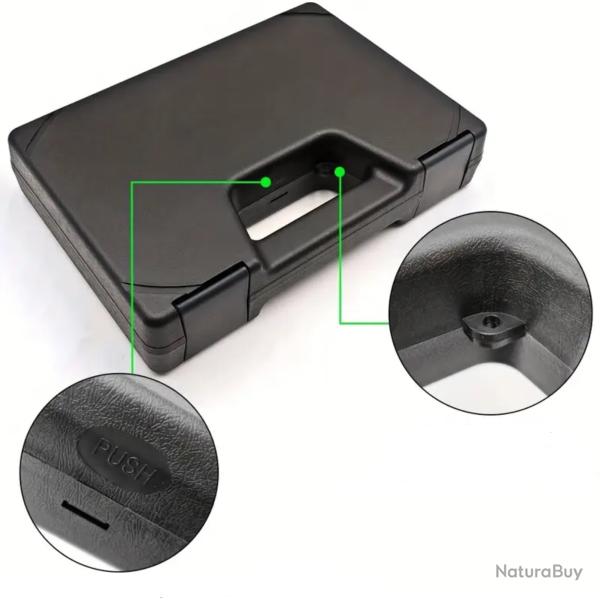 Valise de transport pour arme de poing