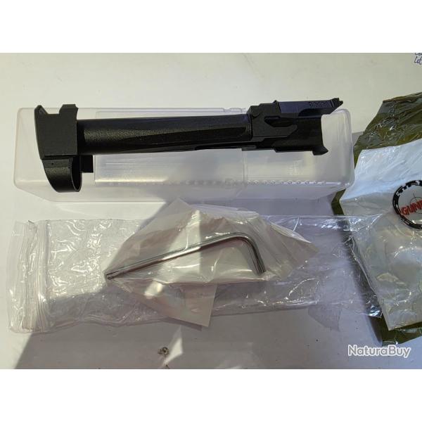 Canon externe GUNDAY R avec compensateur pour Marui TM G17 Gen5 MOS GBBP (NEUF)