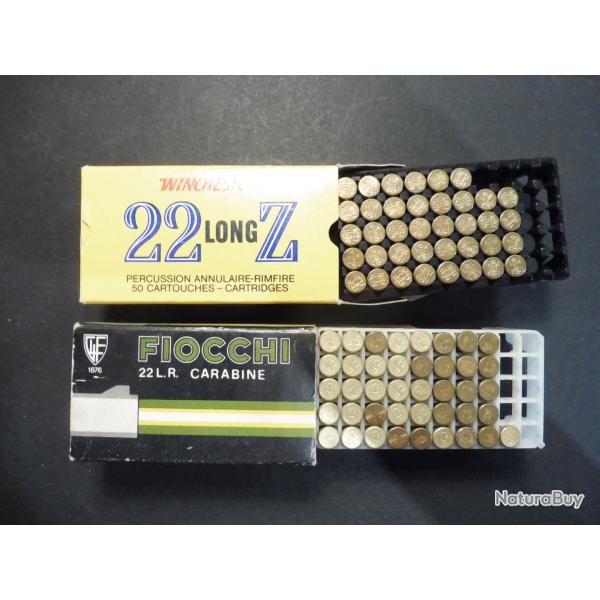 BOITES 22 LR  ENTAMEE