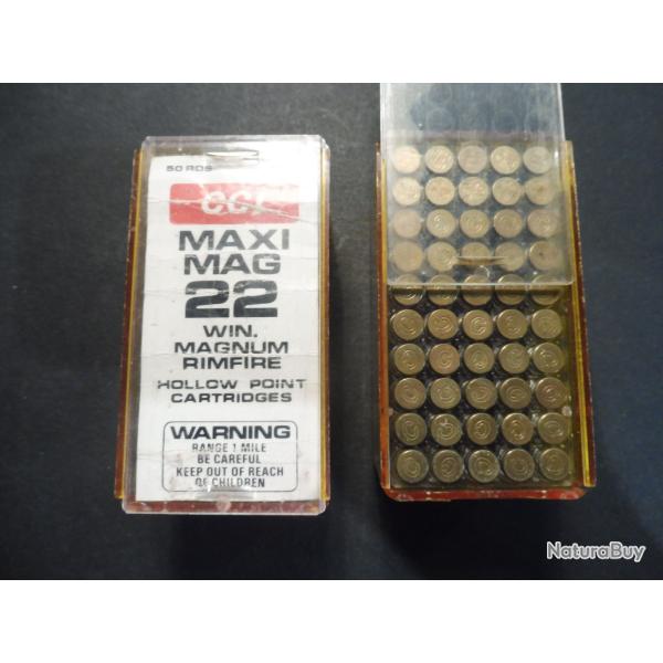 2  BOITES 22 LR  CCI  LONGUE  VINTAGE   COMPLETE