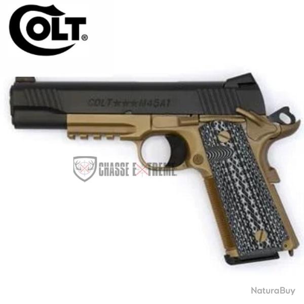 Pistolet COLT Custom Shop CQB 5" Cal 45 Acp Fde/Black Dlc