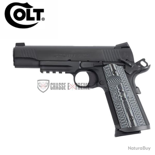 Pistolet COLT CCU Rail Gun 5" Cal 9mm Mate/Black Dlc