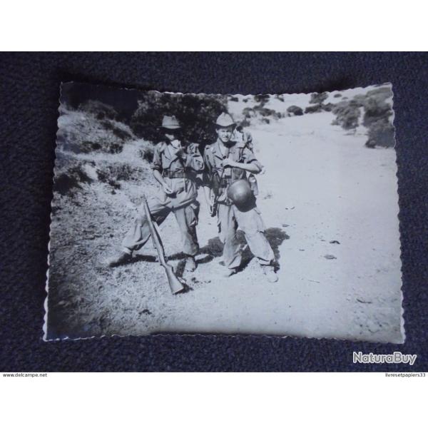 Photo de 2 Soldats en Op�ration Gorges de Palestro Alg�rie
