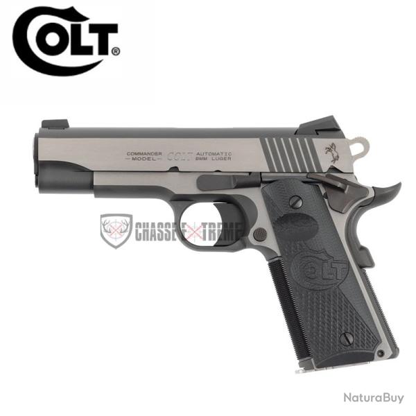 Pistolet COLT Combat Elite Commander 4,25" Cal 9mm Two Tone