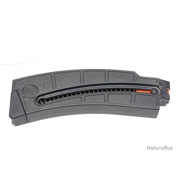 Chargeur Smith et Wesson MP15/22  25 coups black  ref 80