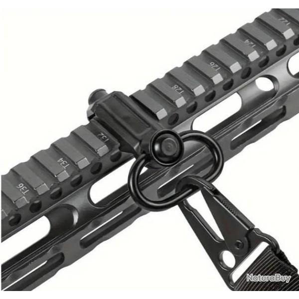Attache sangle QD d�port� pour rail Picatinny