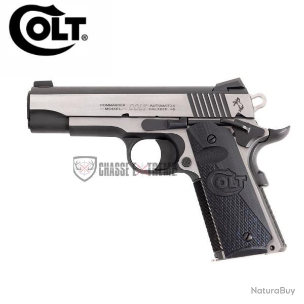 Pistolet COLT Combat Elite Commander 4,25" Cal 45 Acp Two Tone