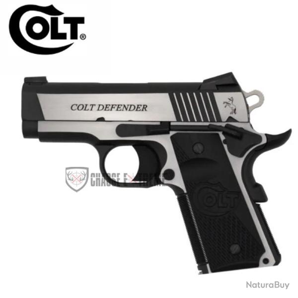 Pistolet COLT Combat Elite Defender 3" Cal 45 Acp Two Tone