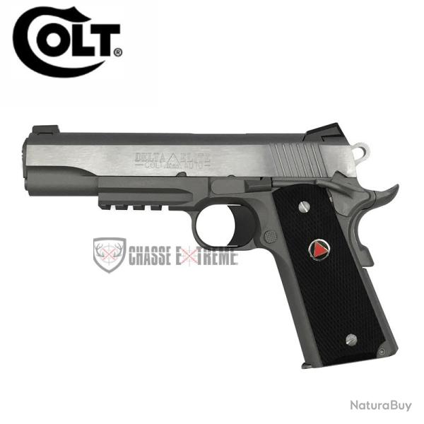 Pistolet COLT Delta Elite Rail 5" Cal 10mm Inox
