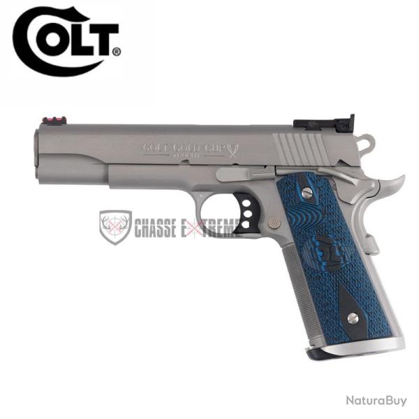 Pistolet COLT Gold Cup Trophy 5" Cal 9mm Inox