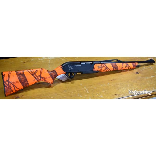 Carabine Winchester SXR Vulcan Tracker, cal 9,3x62 crosse camo orange tres bon etat
