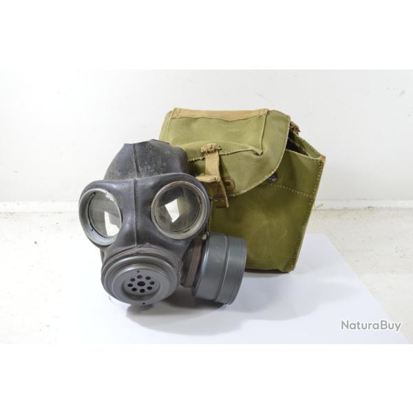 Masque � gaz Anglais WW2 avec pochette 1943 1944