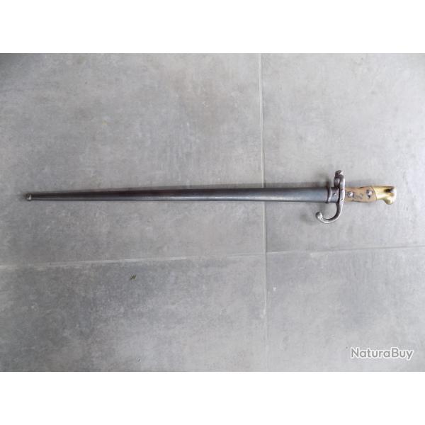 Ba�onnette -�p�e Gras mod�le 1874  Saint-Etienne 1880