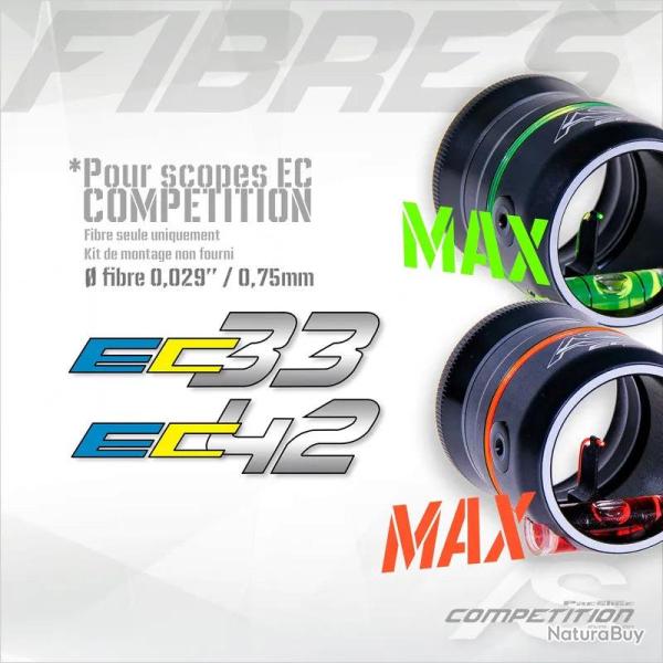 Fibre optique Arc systeme pour scope EC (seule) - Rouge Fluo / EC.Max