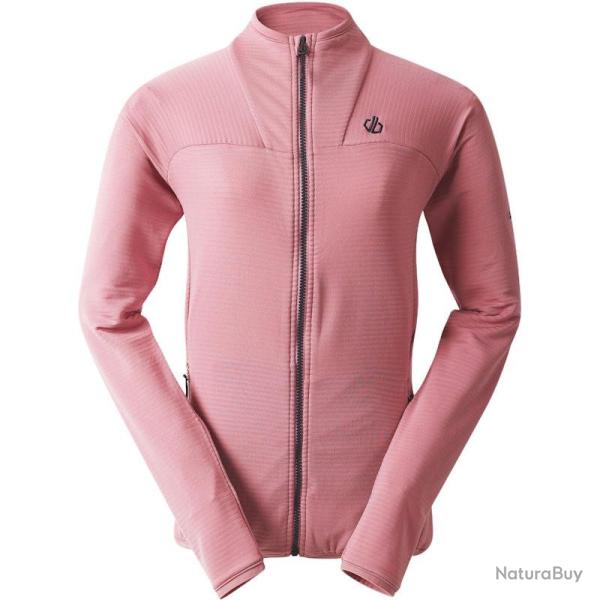 Veste micro polaire Dare2b Torrek Stretch Midlayer rose lilas