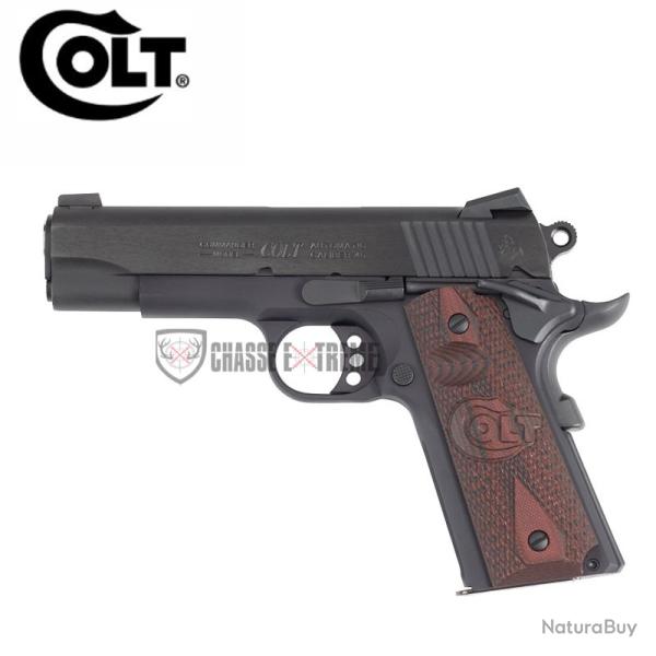 Pistolet COLT Lightweight Commander 4,25" Cal 9mm Anod Blued