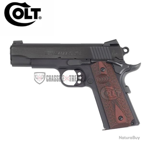 Pistolet COLT Lightweight Commander 4,25" Cal 45 Acp Anod Blued