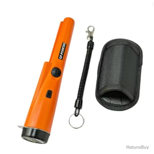 Dtecteur de mtaux  main Orange - Livraison gratuite