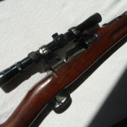 Mauser 1896 Carl Gustafs  avec lunette &agrave; montage pivotant