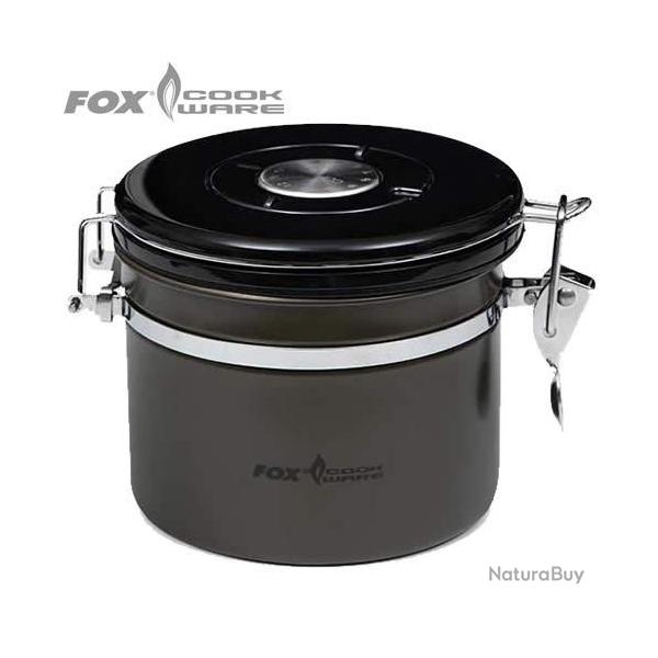 Boite  Caf Fox Cookware Coffee/Tea Khaki Storage 860ml