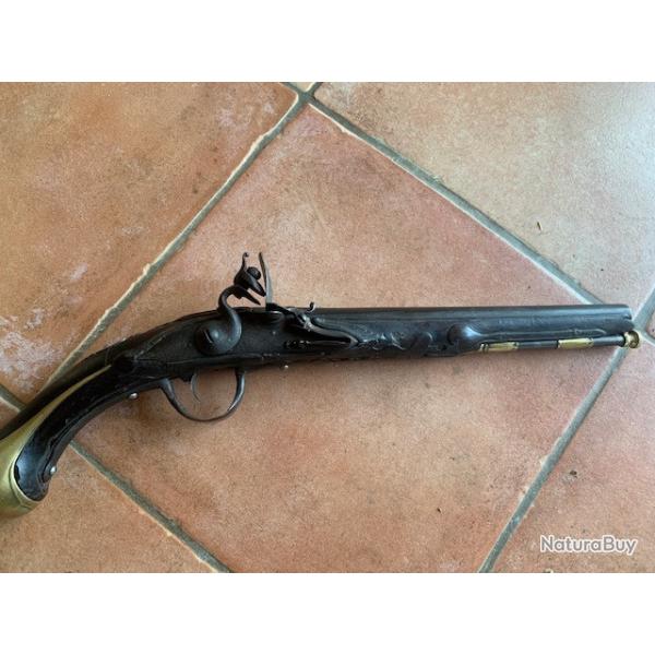 PIstolet  silex XVIII sicle