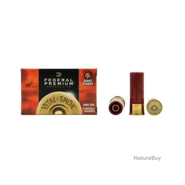 5 MUNITIONS FEDERAL PREMIUM SABOT SLUG CALIBRE 20/76