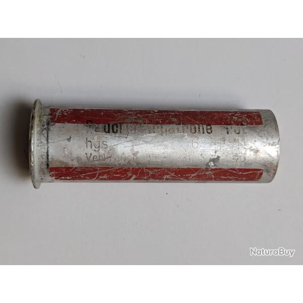 Cartouche fumig�ne rouge pour pistolet lance fus�e / Leuchtpistole - ALLEMAND WW2 (3)