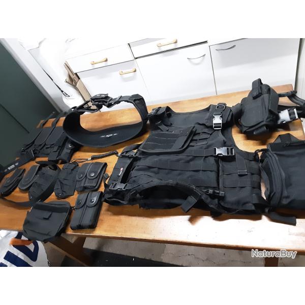 Gros lot d'airsoft tactique