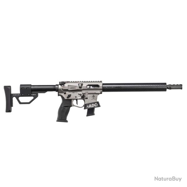 Carabine AR9 Super Comp�tition ADC CAL. 9X19 Division IPSC PCC Argent 14.5" LEVIER GAUCHE
